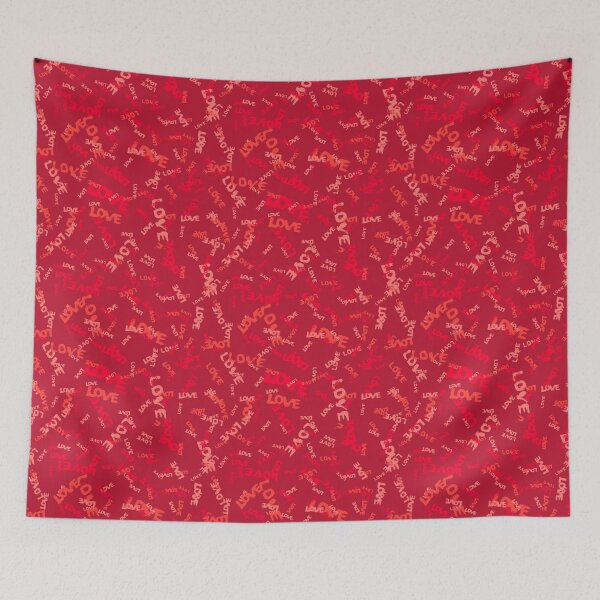Item preview, Valentine Background with Painted Words Love designed and sold by amovitania.