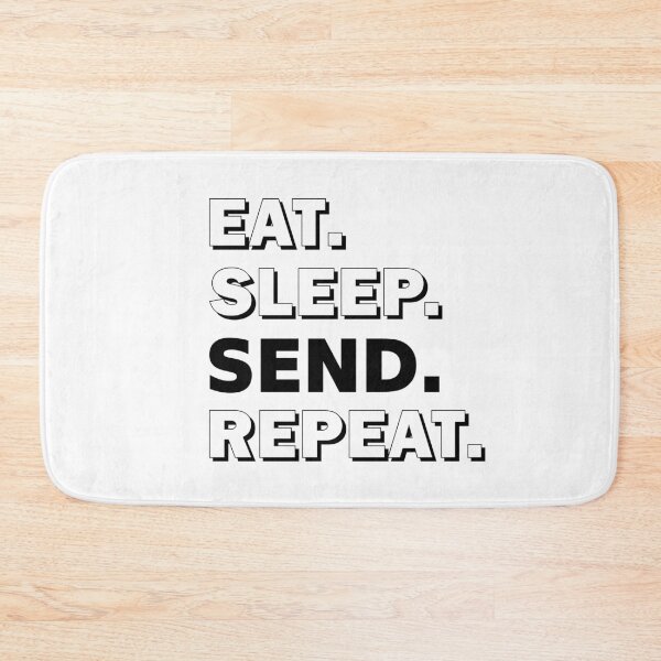 Item preview, Eat Sleep Send Repeat designed and sold by zebi24.