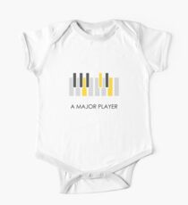 A Major Player Black One Piece - Short Sleeve