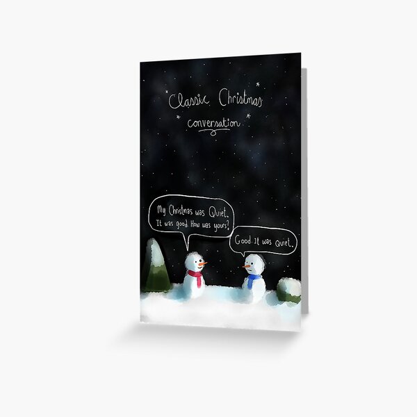 Item preview, Christmas Conversation designed and sold by twisteddoodles.
