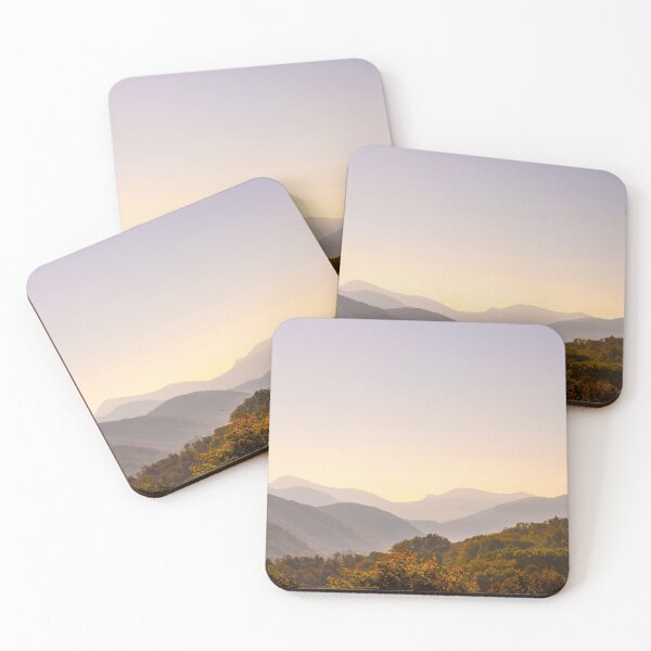Item preview, Mountain Range in Sunset designed and sold by Mats Silvan.