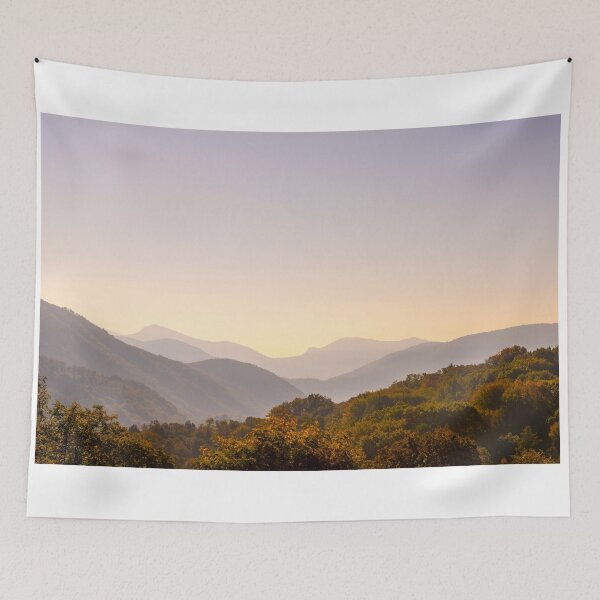 Item preview, Mountain Range in Sunset designed and sold by Mats Silvan.