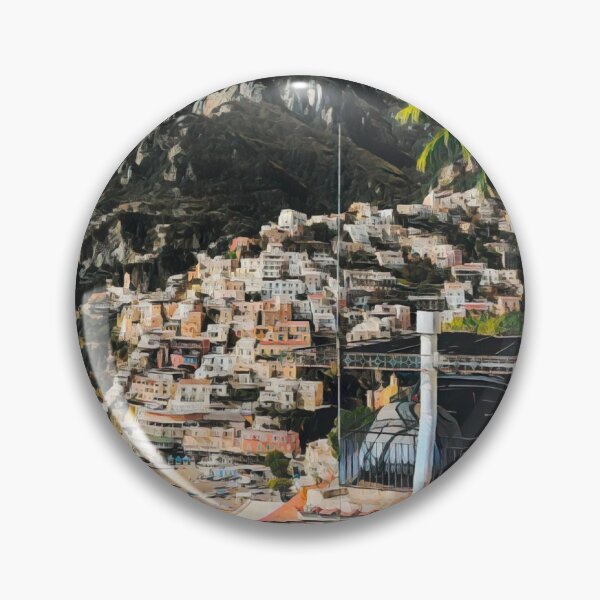 Item preview, Positano Amalfi Coast designed and sold by Sofia-Draws.