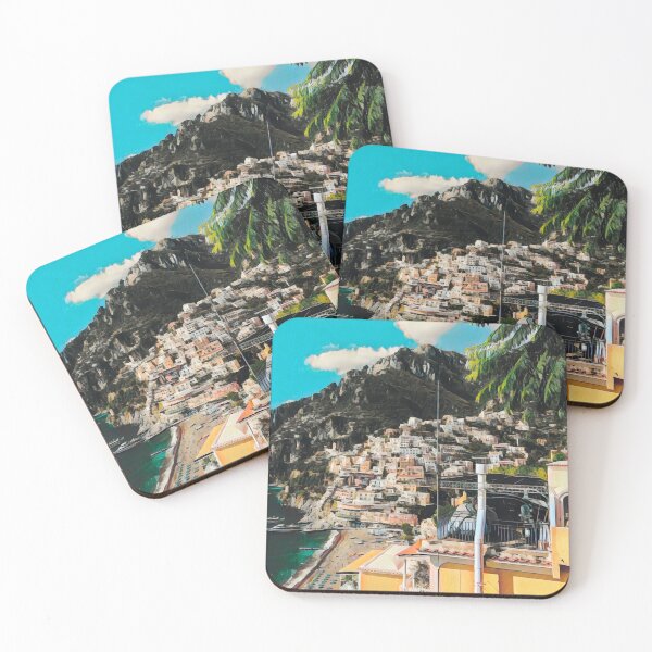 Item preview, Positano Amalfi Coast designed and sold by Sofia-Draws.