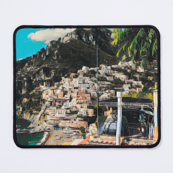 Item preview, Positano Amalfi Coast designed and sold by Sofia-Draws.