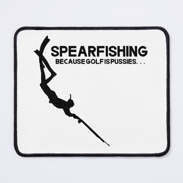 Item preview, Spearfishing Love underwater Fishing Because Golf is pussies MILF Man I Love Fishing Sports I like Fishing Squad Funny Target Idea Gift Premium Apparel Funny Holiday Xmas designed and sold by DesignByHeartUK.