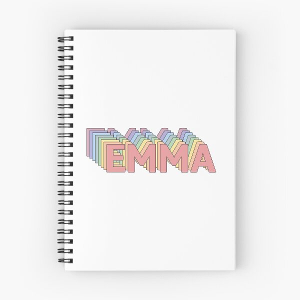Item preview, EMMA name personalized retro designed and sold by allysmar.