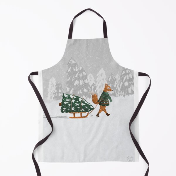 Item preview, fox in the snow designed and sold by delphine vesque.