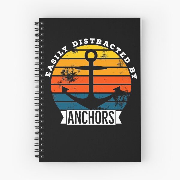 Item preview, easily distracted by anchors designed and sold by Coasties.