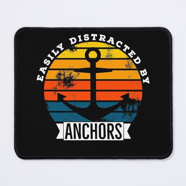 Item preview, easily distracted by anchors designed and sold by Coasties.