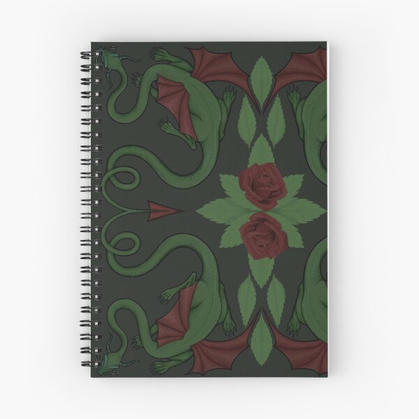 Item preview, Dragons and roses designed and sold by AbbyLedGar.
