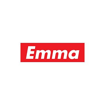 Sticker for Sale mit EMMA name personalisierte liebe von allysmar