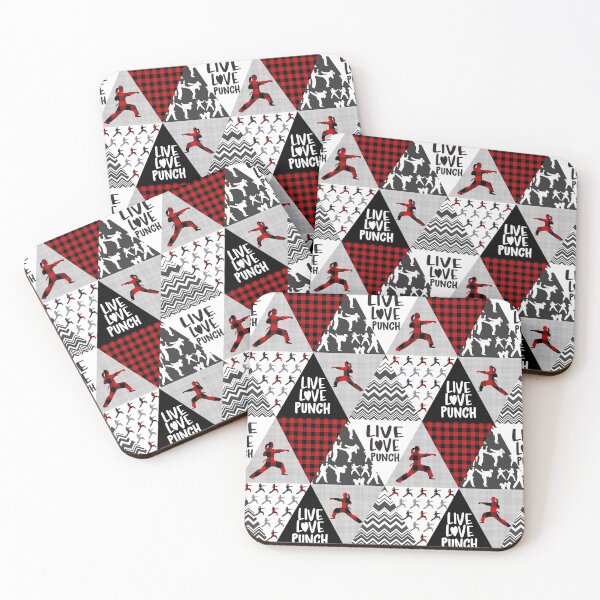 Item preview, Karate line plaid background designed and sold by HarleyGarner.