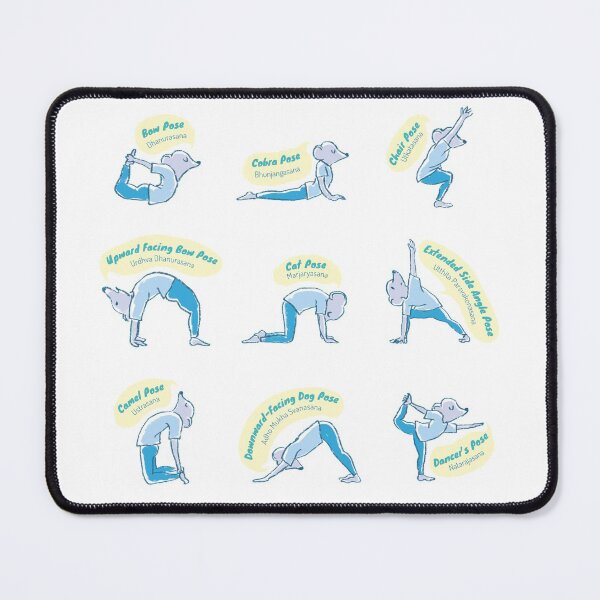 Item preview, Yoga Mouse bundle - Aqua and blue designed and sold by Dear-Koko.