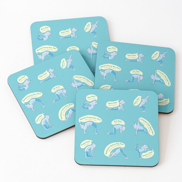 Item preview, Yoga Mouse bundle - Aqua and blue designed and sold by Dear-Koko.