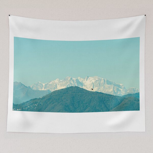 Item preview, Snow-capped Mountain Peak Monte Rosa in a Sunny Day designed and sold by Mats Silvan.