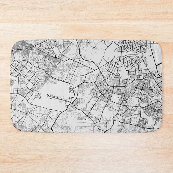 Item preview, New Delhi City Map of India - Light designed and sold by deMAP.