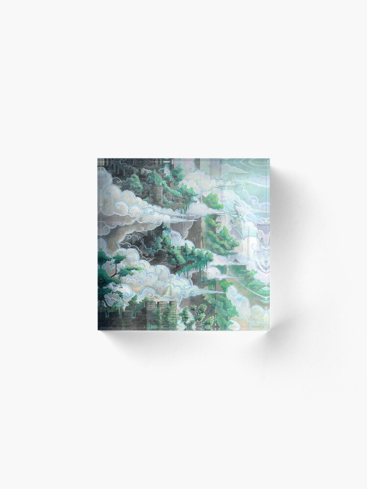 Alternate view of City of Pillars 2000AF Acrylic Block