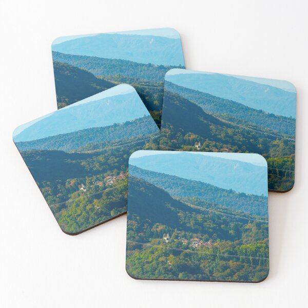 Item preview, Small Mountain Village in Province of Varese in a Sunny Summer Day designed and sold by Mats Silvan.