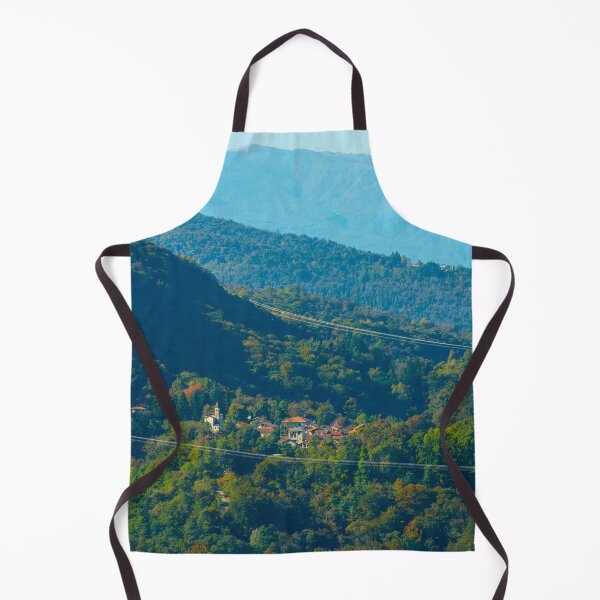 Item preview, Small Mountain Village in Province of Varese in a Sunny Summer Day designed and sold by Mats Silvan.