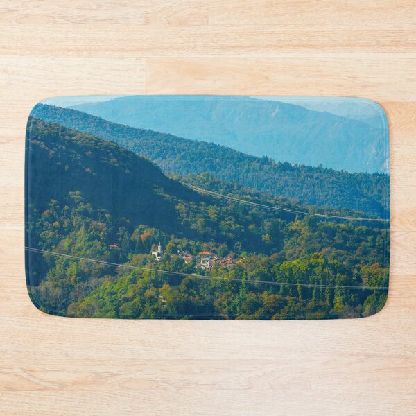Item preview, Small Mountain Village in Province of Varese in a Sunny Summer Day designed and sold by Mats Silvan.