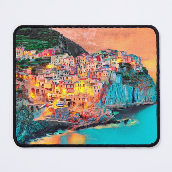 Item preview, Cinque Terre Vintage Travel designed and sold by Sofia-Draws.