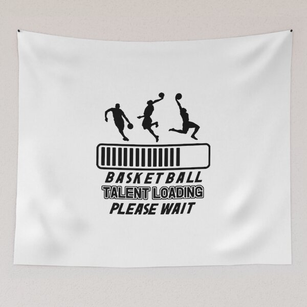 Item preview, Funny Basket Ball Talent Loading Keep Calm and Play Basket Ball Player Classic Gift Premium Apparel Funny Holiday Xmas designed and sold by DesignByHeartUK.
