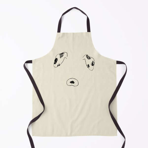 Item preview, Dog Ears Outline Tattoo Inspired Hand-Drawing Lines Dog Portrait Dog Dad Mom Gift designed and sold by catchyology.