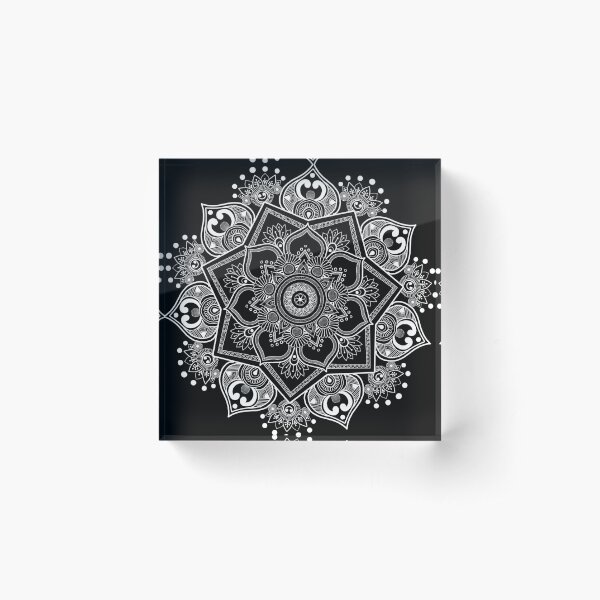Item preview, Black and White Mandala designed and sold by ArchiJoshi2001.