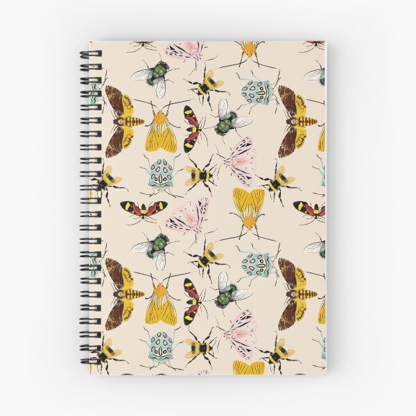 Item preview, Insect print on cream background designed and sold by AbbyLedGar.
