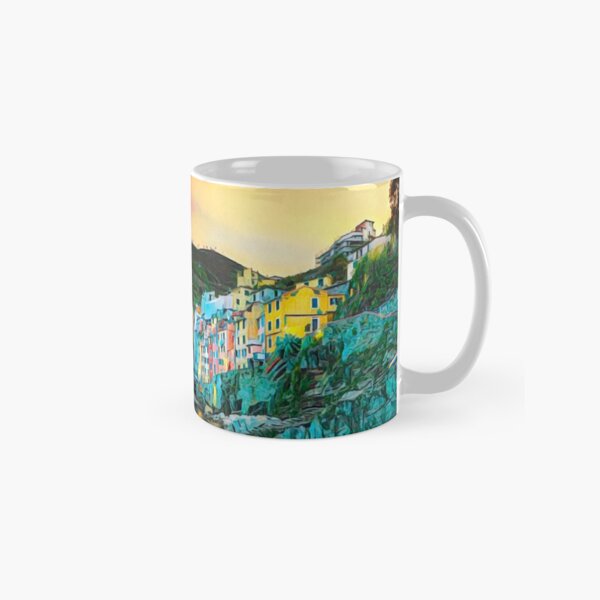 Vista previa del artículo con la obra «Viaje a Cinque Terre», diseñado y vendido por Sofia-Draws.