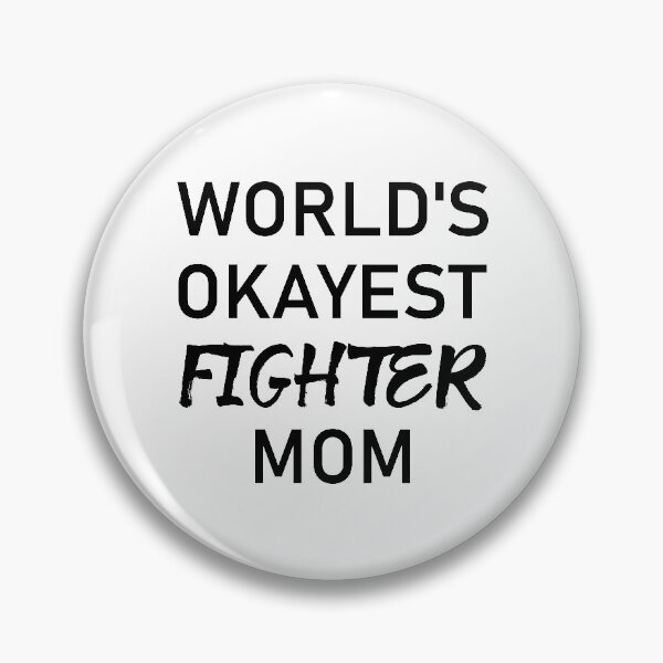 Item preview, Woman Kickboxer Girl Kickboxer - World's Okayest Fighter Mom designed and sold by ojdart.