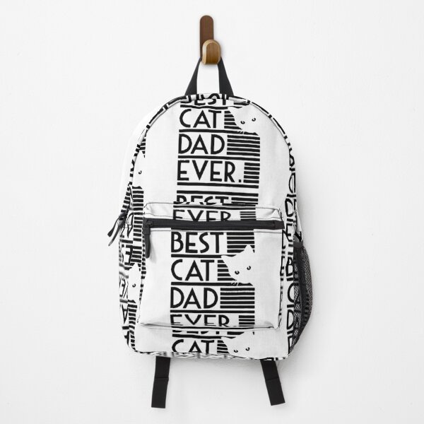 Item preview, Best Cat Dad Ever Fist Bump Love Cat Animal Art Design Happy Apparel Essential Inspiration Joy Mood Funny Cat designed and sold by DesignByHeartUK.