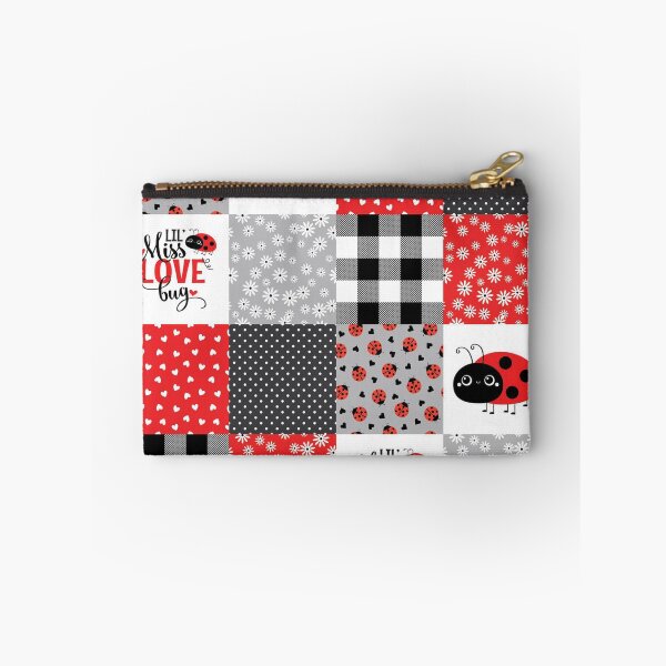 Item preview, LadyBird plaid flower cute pattern designed and sold by HarleyGarner.