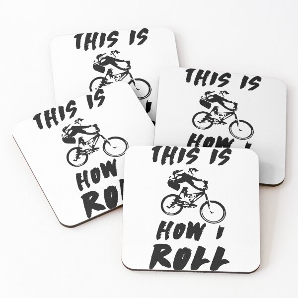 Item preview, This is how I Roll BMX Born to Ride Evolution of Mountain Bike BMX Love Bike Gift Premium Apparel Funny Holiday Xmas designed and sold by DesignByHeartUK.