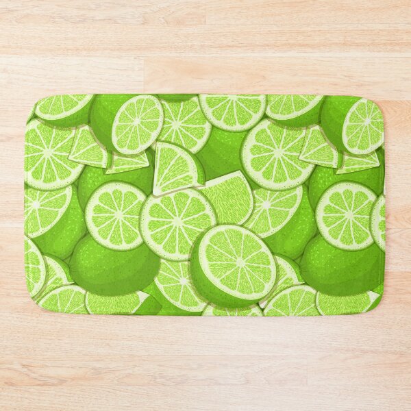 Item preview, lemons green pattern designed and sold by HarleyGarner.