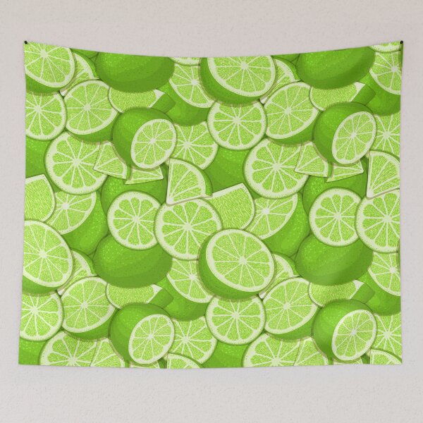 Item preview, lemons green pattern designed and sold by HarleyGarner.