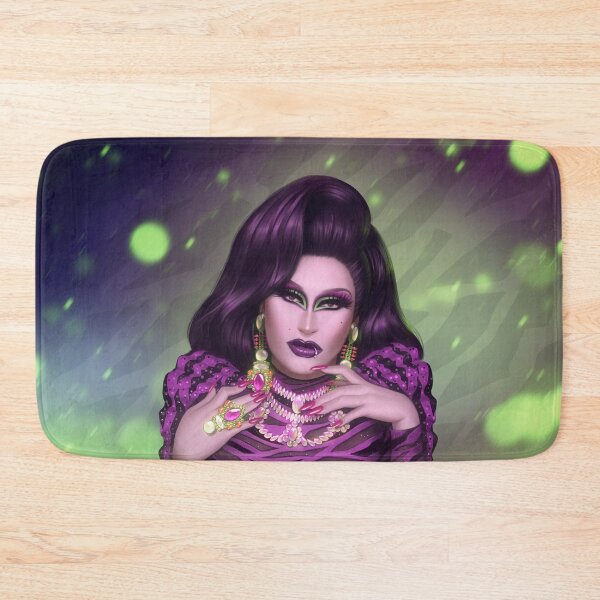 Item preview, Purple-Green Goddess, Leoshki 2021 (Fuller Background) designed and sold by AuroraRisay.