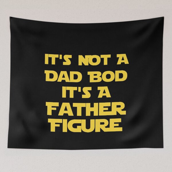 Item preview, It's Not A Dad Bod It's A Father Figure Dad & Grandfather designed and sold by Superhero Gear.
