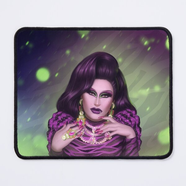 Item preview, Purple-Green Goddess, Leoshki 2021 (Fuller Background) designed and sold by AuroraRisay.
