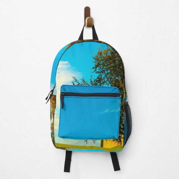 Item preview, Tree and House on the Field with Mountain View in Autumn designed and sold by Mats Silvan.