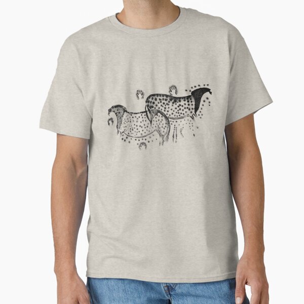 Item preview, Dappled Horses of Pech Merle Cave Painting designed and sold by Pip Tacla.