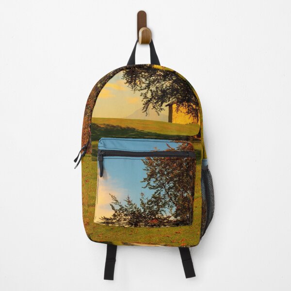 Item preview, Tree and House on the Field with Mountain View in Autumn designed and sold by Mats Silvan.