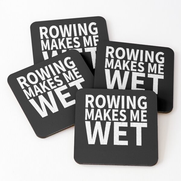 Item preview, Rowing Makes Me wet |Rowing Sports water designed and sold by YAHIA-14.
