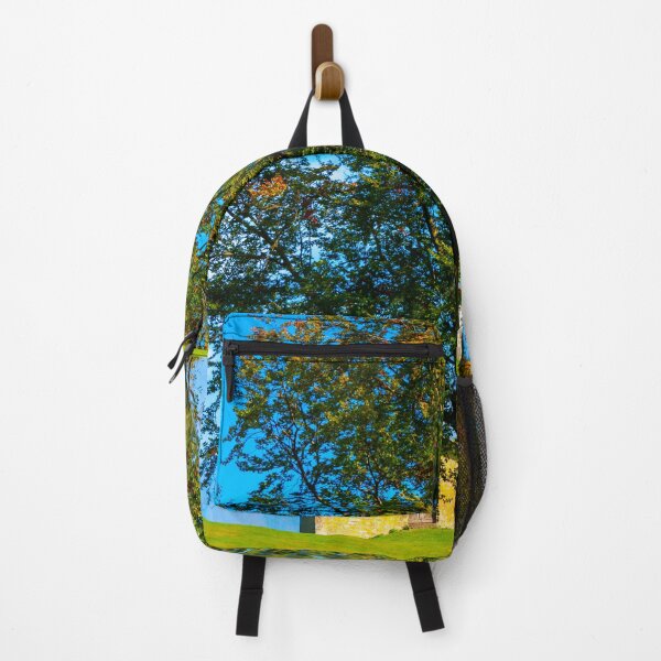 Item preview, Tree and House on the Field with Mountain View in Autumn designed and sold by Mats Silvan.