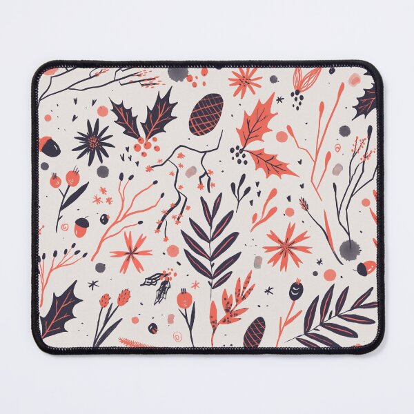 Item preview, Heartwarming Christmas - Winter Holidays Floral patter  designed and sold by semisoberme.
