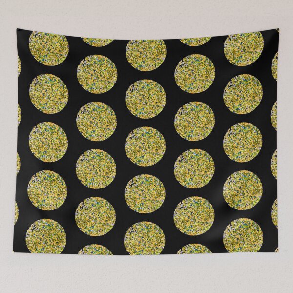Item preview, Yellow Christmas Glitter Ball designed and sold by Trinket-Trickster.