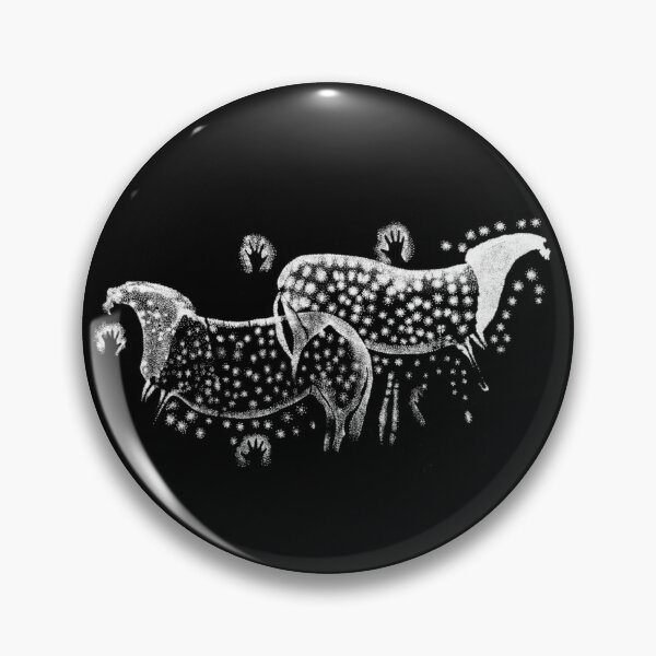 Item preview, Dappled Horses of Pech Merle Cave Painting designed and sold by Pip Tacla.