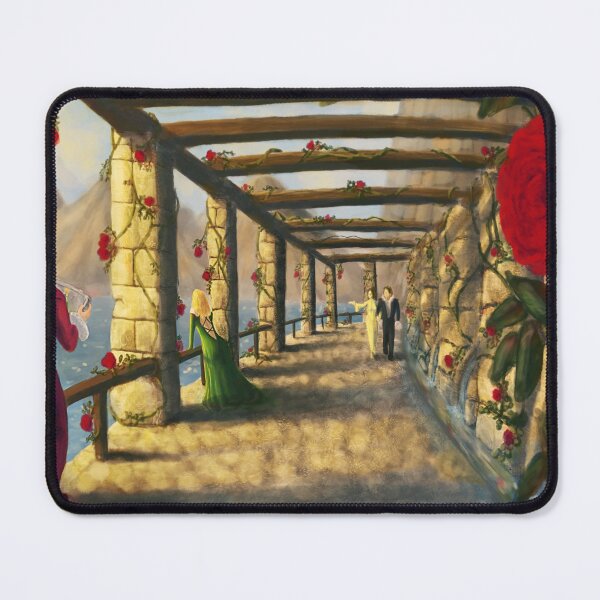 Item preview, Romantic Medieval Fantasy Art Scene designed and sold by RalphTArt.