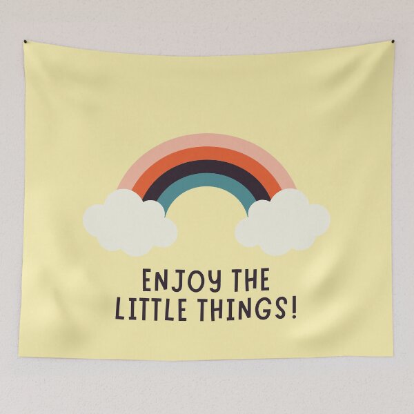 Item preview, Enjoy the little things - Quote designed and sold by 2-Of-A-Kind.